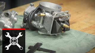 How To Set and Adjust the Carburetor Float Height on a Motorcycle ATV or UTV [upl. by Anayad]