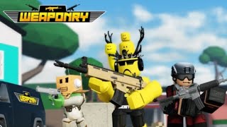 New Roblox gameplay of Weaponry [upl. by Notsur644]