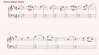 Amazing Grace Easy Piano Sheet Music [upl. by Methuselah]