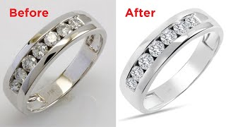 Hi End Jewelry retouching amp Photoshop Tutorial [upl. by Ahsercul652]