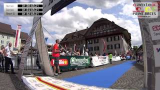 cablex Produathlon Point Races 2015  2 Intervall Duathlon Zofingen  Zieleinläufe [upl. by Etnuhs]