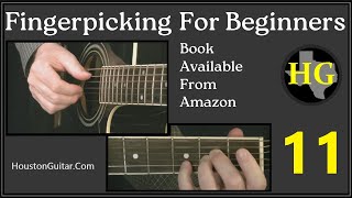 Fingerpicking For Beginners 11  Ex 21 amp 22 [upl. by Lurline]