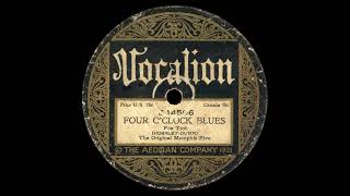 The Original Memphis Five Four oClock Blues 1923 [upl. by Nnylkoorb]