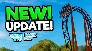 NEW Theme Park Tycoon 2 Levelling amp Roller Coaster UPDATE 🎢 [upl. by Nikolas817]