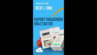 Novitus NEXTONE  Raport paragonów oraz faktur [upl. by Aicilif]