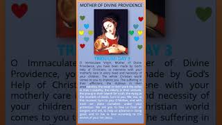 Mother of Divine Providence Triduum Day 3 prayer catholicmass mary motherofjesus mothermary [upl. by Scuram]