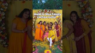 Haldi lo Maa family racha shorts youtubeshorts haldi viralshorts [upl. by Haughay]