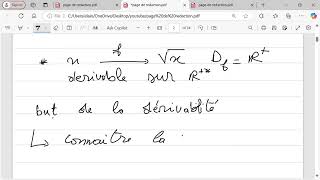 continuite derivabilite monotonie fonction reciproque [upl. by Yeslaehc671]