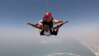 SkyDive at Dubai Palm Drop Zone [upl. by Edora]