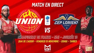 UNION TARBES LOURDES vs LORIENT  Match en Direct [upl. by Nylesoj]