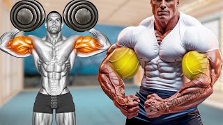 6 Dumbbell Exercises to Get Huge Biceps Fast [upl. by Deeanne]