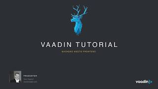 german  Vaadin  Backend Meets Frontend  001 [upl. by Lananna]