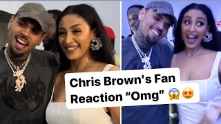 Chris Browns Fan Reaction To Find Him At A Party 2024 [upl. by Ludwigg]