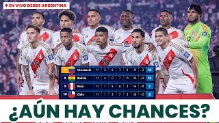 envivo desde ARGENTINA 🔴  LA ANTESALA ARGENTINA vs PERÚ ¿AÚN HAY CHANCES DE CLASIFICAR [upl. by Ynttirb]