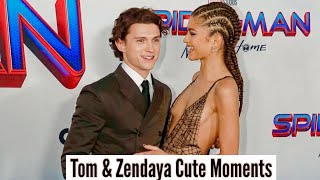 Tom Holland amp Zendaya  Cute Moments Part 5 [upl. by Ahsemed]