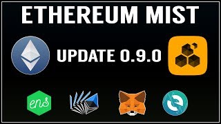 ETHEREUM WALLET AND MIST 090 UPDATE [upl. by Garfield]