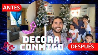 ASI DECORE LA CASA de mis SEGUIDORES 🎄😍PARA NAVIDAD [upl. by Yesrej935]