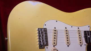 I got my dream guitar  Fender Japan Stratocaster in aged Olympic White nitro finish [upl. by Eeryn]