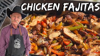 Be a Grill Master SIZZLING Chicken Fajitas [upl. by Aifas146]