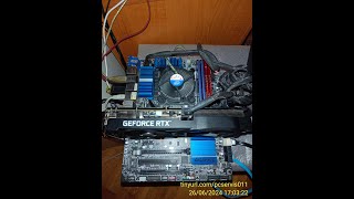 Intel Core i7 3770T 24GB DDR3  2000MHz Manli RTX 3060 12GB  Cyberpunk 2077 Benchmark Ultra 1440p [upl. by Siuqaj]