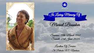 Funeral Tribute Service Of Muriel Branker [upl. by Belva]