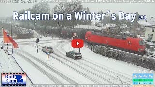 RailCam On A Winter´s Day 93 [upl. by Ailegave]