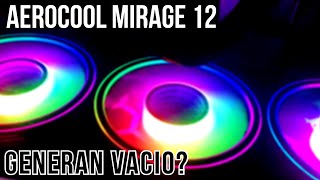 NO son unos VENTILADORES cualquiera Aerocool Mirage 12 [upl. by Violet652]