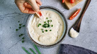 Vegan Ranch Dressing Recipe [upl. by Neellek]