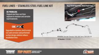 Highlighted Part Fuel Lines for Select Chevy amp GMC Truck Models [upl. by Galatia]