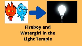 Fireboy and Watergirl in the Light Temple All levels 040 [upl. by Aivan]