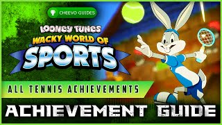 Looney Tunes Wacky World of Sports  ALL TENNIS ACHIEVEMENTS  Guide XboxPS [upl. by Airehc]