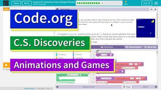 Codeorg Lesson 2711 Using the Game Design Process  Tutorial with Answers  Unit 3 CS Discoveries [upl. by Sonaj871]