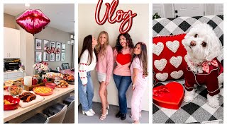 VLOG  Galentines Brunch Valentines Day Surprises Best New Makeup Mirror [upl. by Berga435]