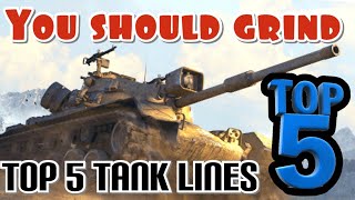 5 Lines you should grind in World of Tanks Console Advanced Armor Wot Console [upl. by Nalepka]