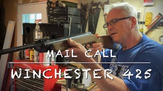 Mail call with the Winchester 425 22 caliber springer air rifle Will it work Diana model 25 [upl. by Quillan513]