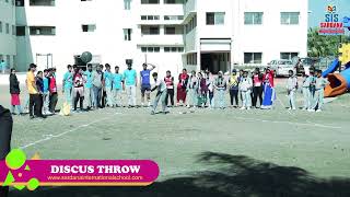 Discus Throw  Sardana International School  Dewas [upl. by Glarum]