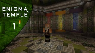 Enigma Temple  Minecraft Puzzle Map  01 [upl. by Cristine]