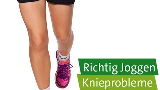 Joggen für Anfänger – Knieprobleme [upl. by Fellows]