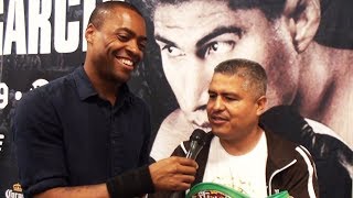 Robert Garcia SLAMS Adrien Broner corner amp Vasyl Lomachenko DUCKING Garcia [upl. by Hayikat]