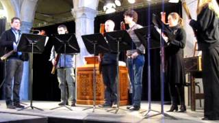 The dulcian class of the Royal Conservatory plays Festa and Palestrina [upl. by Dustman467]