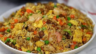 SPECIAL FRIED RICE EGG FRIED RICE  BETTER THAN TAKEOUT [upl. by Ecienal]