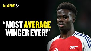 quotSAKA HAS BEEN FOUND OUTquot 🤬 Chelsea Fan BLASTS The Media For Overhyping AVERAGE Players Like Saka [upl. by Ruy376]