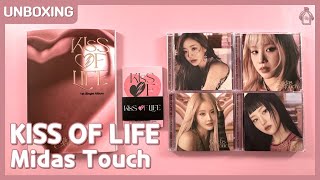 KISS OF LIFE Midas Touch Photobook POCA Album amp Jewel ver Set Unboxing 04042024 [upl. by Oza]