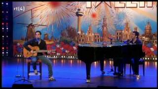 Hollands Got Talent 2010  Bas en Harald  Yo No﻿ Se Mañana  HQ song only [upl. by Akcimahs284]