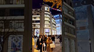 PARIS Champs Elysées  Christmas Lights [upl. by Schwartz]