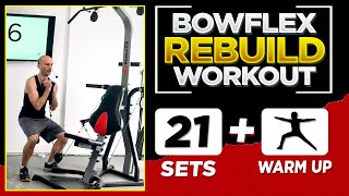 Bowflex XCEED Rebuild Workout  Full Body Restart bowflex BowflexXCEED BowflexXTREME [upl. by Nyre]