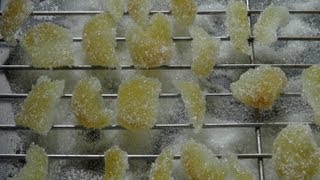 How to Make Candied or Crystallized Ginger [upl. by Haidabej]