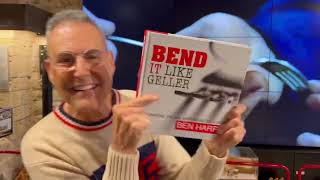 Uri Geller Thanks Magicians amp Mentalists as Bend it Like Geller by Ben Harris Released [upl. by Sybila494]