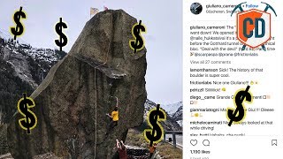 Nalle Hukkataival Climbs Worlds Most Expensive Boulder  Climbing Daily Ep1156 [upl. by Janik]