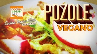 Pozole rojo vegano  Cocina Vegan Fácil Reeditado [upl. by Omari315]